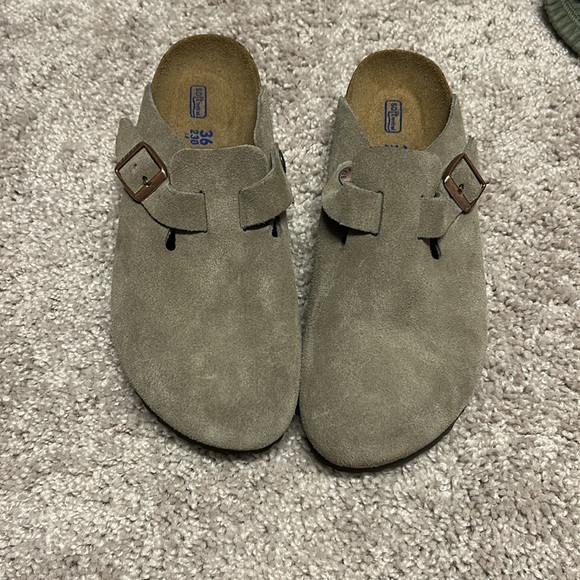Boston Clog Taupe Soft Footbed 36eu - Picture 3 of 4